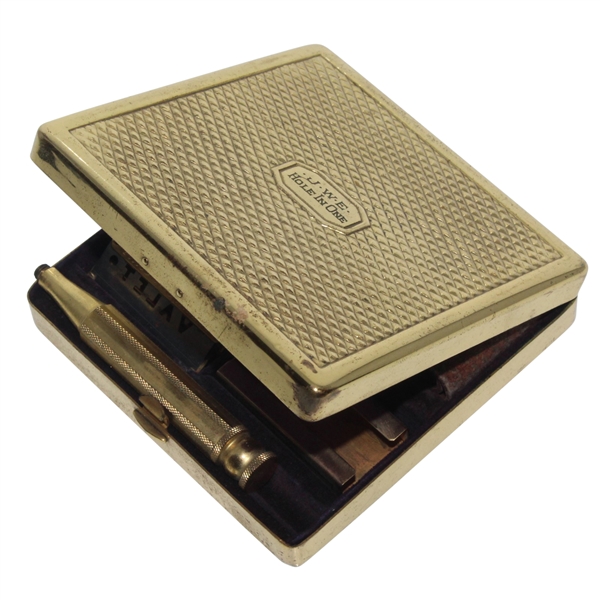 Hole-In-One Commemorative Valet Auto-Strop Safety Razor - Complete Set