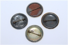 New Jersey State Golf Association Annual Meeting Pins - Guest, 1963 (x2), and 1967