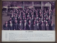 Augusta National Golf Club 1974 Jamboree Members Only Photo - Seldom Seen - Framed