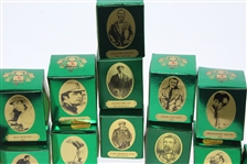 St. Andrews Open Champions Miniature Scotch Whisky Decanters - Jones, Hagen, Morris, etc