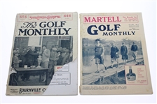 Two Vintage Golf Monthly Magazines - June 1923 & March 1928