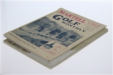 Two Vintage Golf Monthly Magazines - June 1923 & March 1928
