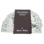 1951 Winning Golf by Byron Nelson Folder with 8 Instructional Pamphlets