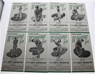 1951 'Winning Golf' by Byron Nelson Folder with 8 Instructional Pamphlets