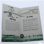 1951 'Winning Golf' by Byron Nelson Folder with 8 Instructional Pamphlets