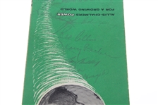 1960 Milwaukee Open Pairing Sheet Signed by Winner Ken Venturi, Middlecoff, & Others JSA ALOA