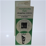 1960 Milwaukee Open Pairing Sheet Signed by Winner Ken Venturi, Middlecoff, & Others JSA ALOA