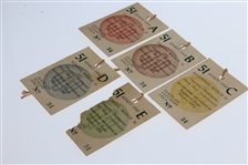 1951 Greater Greensboro Thursday-Monday Ticket Set