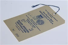 Mike Fetchick Signed 1956 Western Open Championship at Presidio GC Ticket #2733 JSA ALOA 