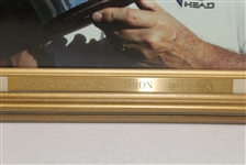 Tom Shaw Signed 1993 Tradition Champion Trophy Shot 11 x 14 Photo Framed JSA ALOA