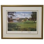 Tom Weiskopf Signed Ltd Ed 101/250 Graeme Baxter Loch Lomond Print Framed JSA ALOA