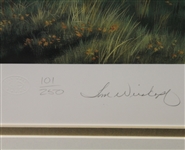 Tom Weiskopf Signed Ltd Ed 101/250 Graeme Baxter Loch Lomond Print Framed JSA ALOA