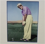 Tommy Bolt Signed Hadaway Artists Proof #1/10: A Strategy: How To Win The 1958 US Open Framed JSA ALOA