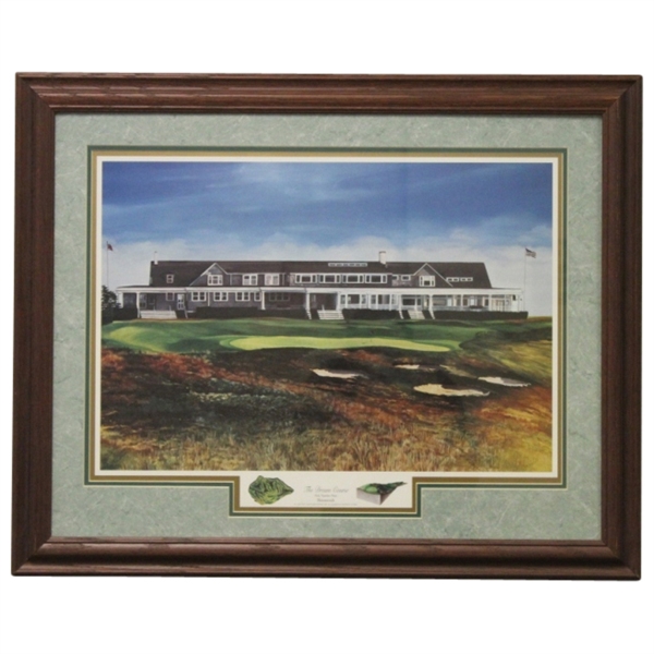 1997 Ltd Ed Dream Course 9th Hole Shinnecock Elizabeth Peper Print #456/10000 Framed