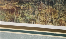 1997 Ltd Ed 'Dream Course 9th Hole Shinnecock' Elizabeth Peper Print #456/10000 Framed