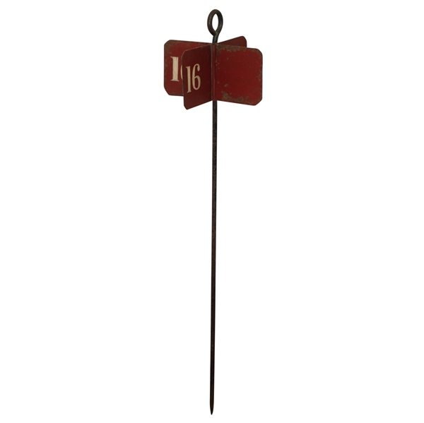 Vintage English Hole Marker #16