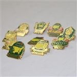 Lot of Ten Masters Commemorative Pins - 2003, 2004, 2006, & 2008-2014