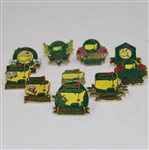 Lot of Ten Masters Commemorative Pins - 2003, 2004, 2006, & 2008-2014