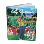 Leroy Neiman Signed Book "Big Time Golf" JSA ALOA