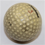 Lee Trevino Signed Cut with Personal Course Used Golf Ball JSA LOA