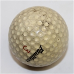 Lee Trevino Signed Cut with Personal Course Used Golf Ball JSA LOA