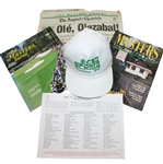 1994 Masters Miscellaneous Items - Hat, Journal, Newspaper, Pairing Sheet, Guide