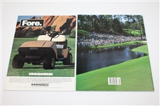 1994 Masters Miscellaneous Items - Hat, Journal, Newspaper, Pairing Sheet, Guide