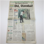 1994 Masters Miscellaneous Items - Hat, Journal, Newspaper, Pairing Sheet, Guide