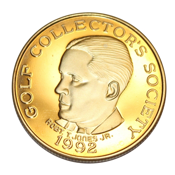 1992 Bobby Jones Gold Golf Collectors Society Medal - East Lake Country Club