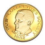 1992 Bobby Jones Gold Golf Collectors Society Medal - East Lake Country Club