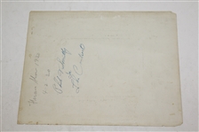 1930 'The Contract' Phil & Smitty Original Photo