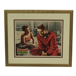 1951 Follow the Sun (Hogan) Movie Lobby Card #4 - Double Matted - Framed