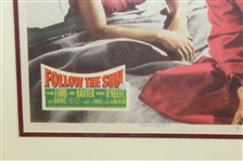 1951 'Follow the Sun' (Hogan) Movie Lobby Card #4 - Double Matted - Framed