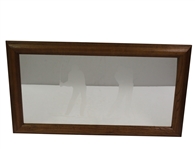 Golf Themed Down Swing & Contact Mirror - Framed