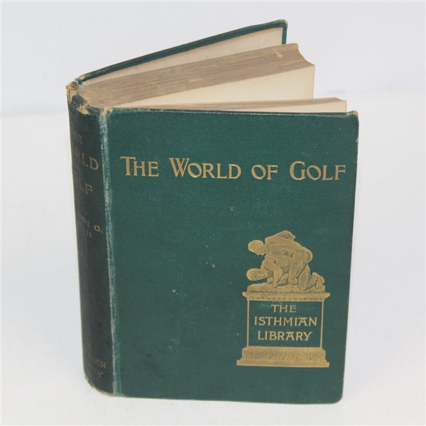 1898 The World of Golf Book by Garden Smith - The Isthmian Library
