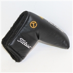 Scotty Cameron Pro Platinum Circle T Black Headcover