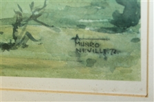 'St. Andrews The Road Hole and Eighteenth Hole' by Munro Neville - Framed - Roth Collection