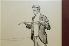 'One Difficulty of the Game' Print - Framed - Roth Collection