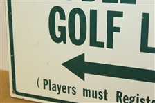 Pebble Beach Golf Links '1st Tee' Sign - Roth Collection