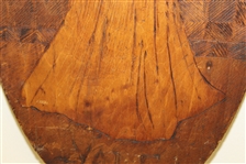 1905 'Yale' Female Golfer Wood Carving - Roth Collection