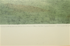 'A Difficult Bunker' Douglas Adams Print - Framed - Roth Collection