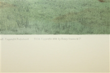 'A Difficult Bunker' Douglas Adams Print - Framed - Roth Collection