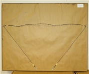 'A Difficult Bunker' Douglas Adams Print - Framed - Roth Collection