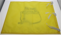 2014 Masters Tournament Embroidered Flag Signed by Butch Harmon JSA ALOA