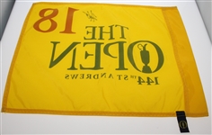 2015 Open Championship Flag Signed by Henrik Stenson JSA ALOA