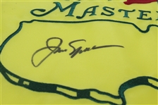 Jack Nicklaus Signed 2014 Masters Embroidered Flag JSA ALOA