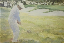 Ben Hogan Ltd Ed 161/500 Print Signed by Walt Spitzmiller JSA ALOA - Framed  - Roth Collection