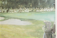 Ben Hogan Ltd Ed 161/500 Print Signed by Walt Spitzmiller JSA ALOA - Framed  - Roth Collection