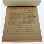 Ben Hogan's Official Military Discharge Papers with Original Envelope