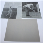 19 Assorted  Personal Collection Ben Hogan Images - Trophies, Promotional, Etc